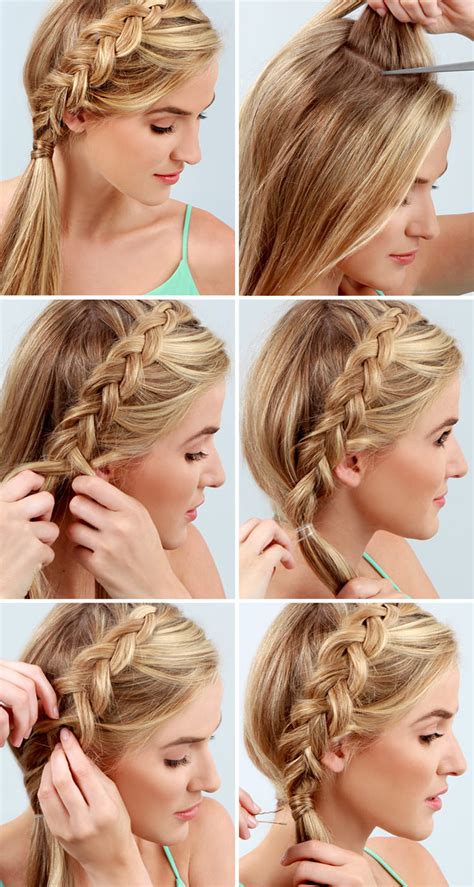 easy step  step tutorials     braided hairstyle