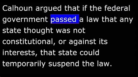 american history part  jackson cabinet conflicts doctrine