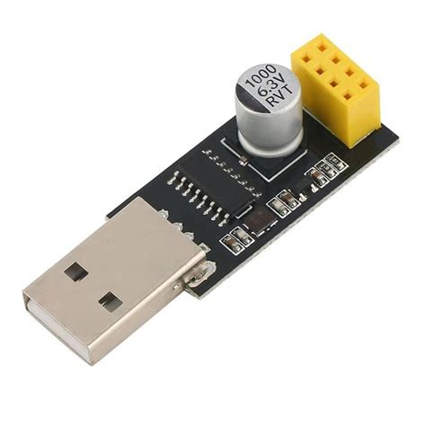 MODULO WIFI ADAPTADOR ESP-01 CH340G USB A TTL ⋆ Starware