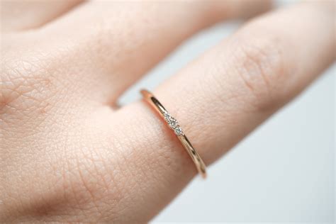 Past Present Future Ring — Diamond — EMI GRANNIS