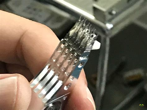 data recovery stuck readwrite head