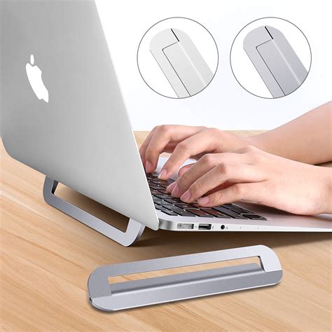 วงเล็บortable Lato Stand for MacBook Air ro Aluminum Notebook Suort ...