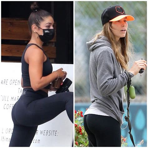 Best Ass In Yoga Pants Group A Round 1: Vanessa Hudgens vs Jessica Biel