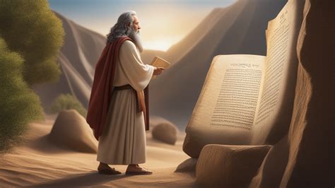 Moses And The Ten Commandments