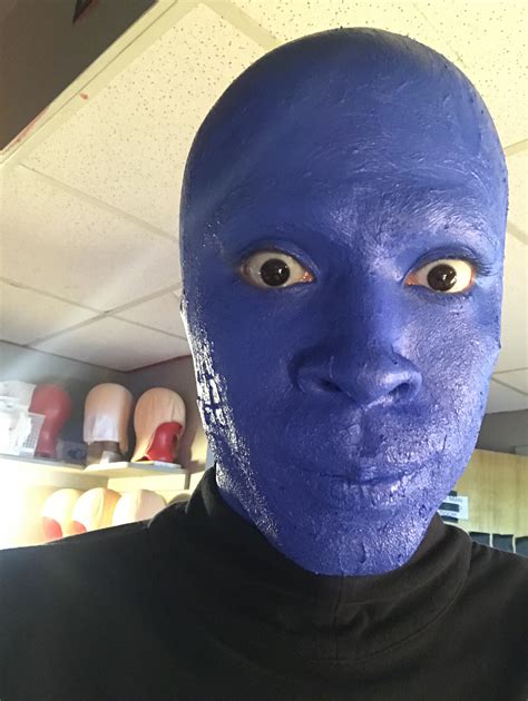 Blue Man Group Makeup Or Mask | Saubhaya Makeup