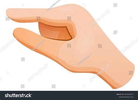 Emoji Hand Pointing Direction Vector Illustration Stock Vector (Royalty Free) 2262165157 ...