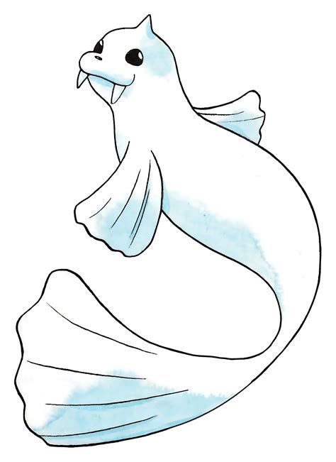 Dewgong official artwork gallery – Artofit