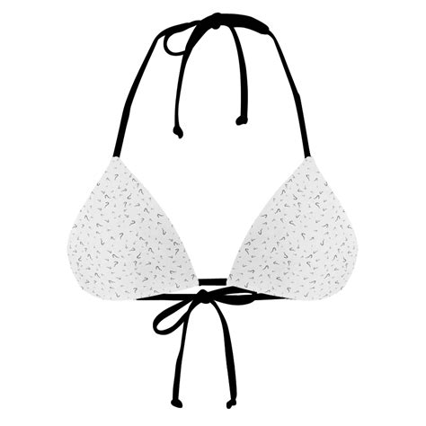 CUSTOM BLACK STRING BIKINI TOP - Set 4 Lyfe Apparel