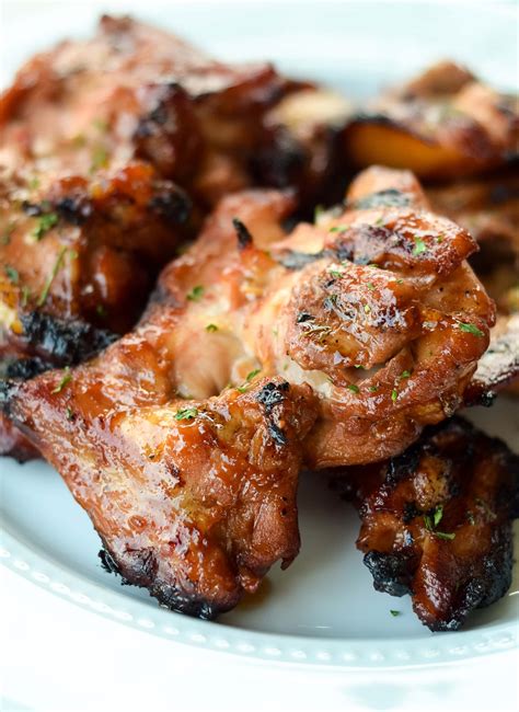 Pellet Grilled Chicken Thighs Story - Mommy Hates Cooking