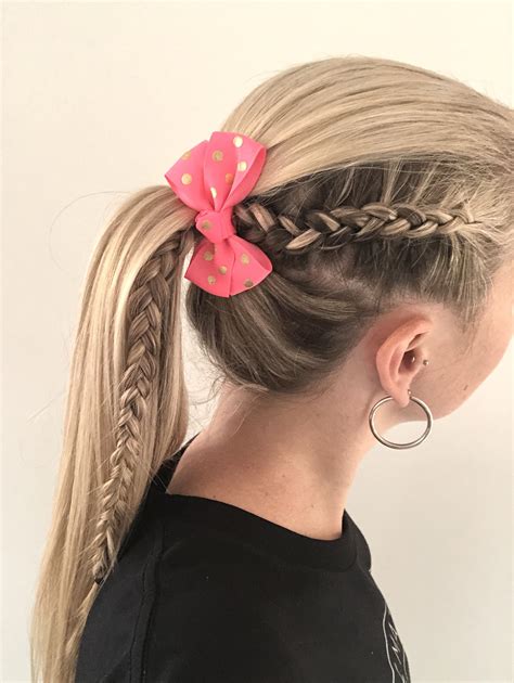 side braid  ponytail braided ponytail hairstyles side braid