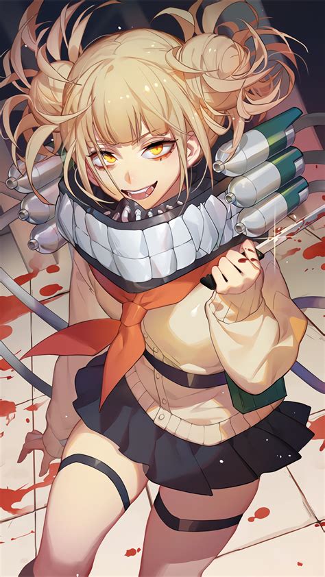 Himiko Toga [My Hero Academia] (1800x3200) : r/Animewallpaper