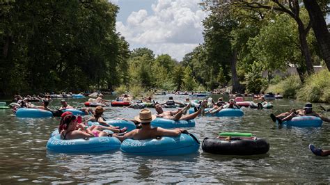 Finding Peace on a River Float in Texas - The New York Times
