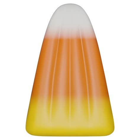 Premium Vector | 3d candy corn vector halloween candy illustration