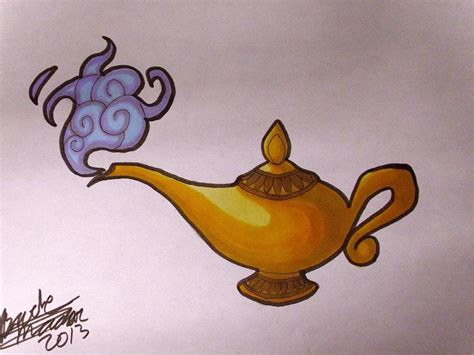Commission Aladdin's Lamp by SilverAruka on deviantART | Disney tattoos ...