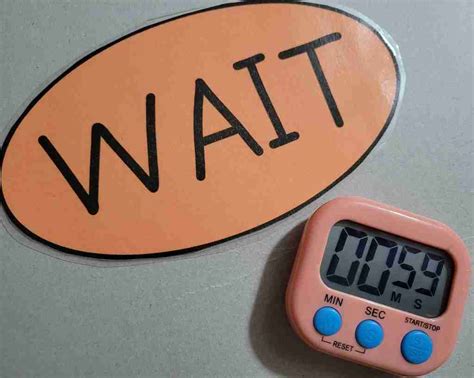 wait card behavior management strategy