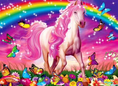 Cute Rainbow Unicorn Desktop Wallpapers on WallpaperDog