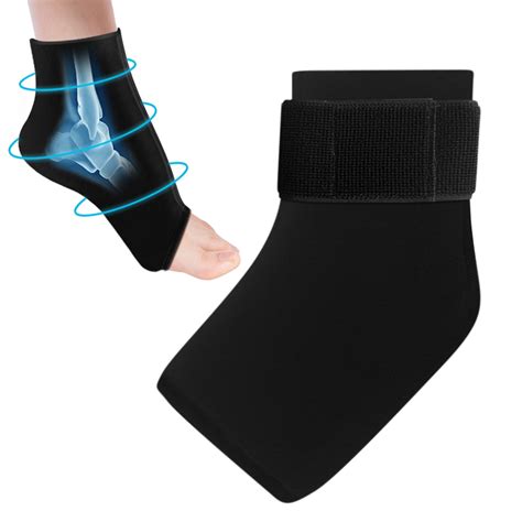 Reusable Ankle Ice Pack Wrap for Pain Relief and Injury Recovery Gel