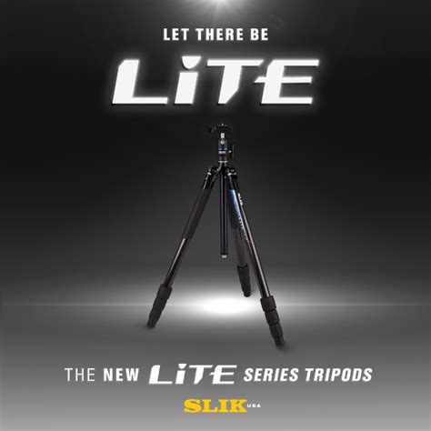 slik introduces slik lite tripod  digital photography review