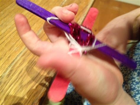 Popsicle Stick Weaving