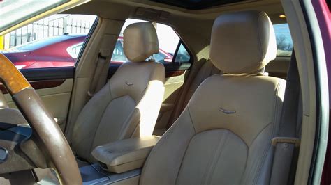 2008 Cadillac CTS (Red) – Polished Tan Leather Interior | Eazy Auto Finance