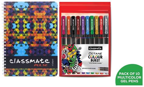 classmate pulse  spiral notebook  mm   mm soft cover