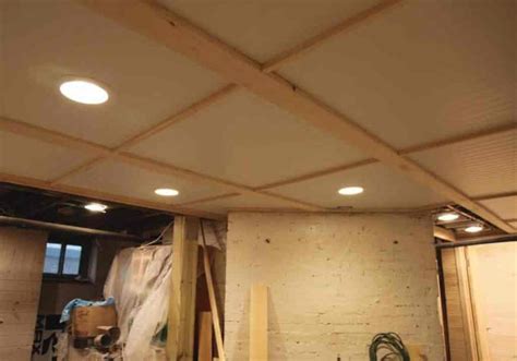 Assorted Marvelous Basement Ceiling Ideas from Various Materials ...