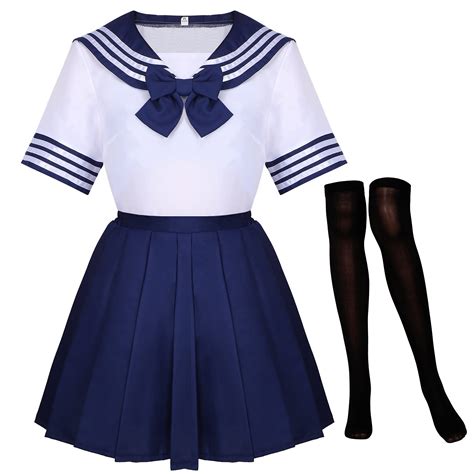 Buy Classic Japanese School Uniform Dress Cosplay Girl JK Uniform Japan