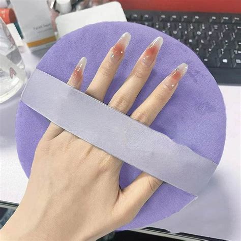 super large powder puff giant loose powder puff honey powder puff set