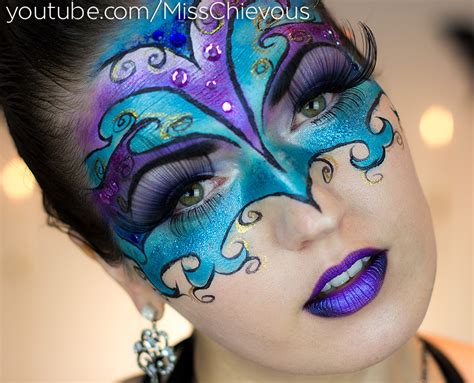 Masquerade Ball Makeup Looks at Angela Bates blog