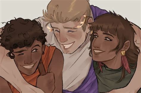 omariaquiles  lost hero trio  lost hero percy jackson