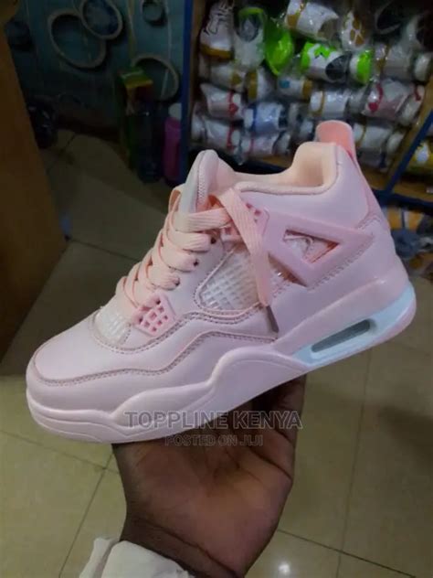 Off White X Air Jordan 4 'Pink' in Nairobi Central - Shoes, Toppline ...