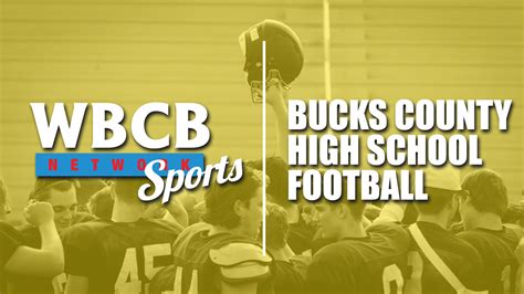 bucks county football  livestream