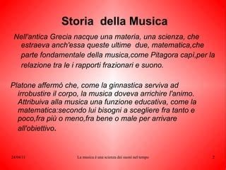 Quem Criou A Musica - Historia de La Musica | ODP