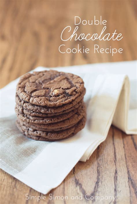 Double Chocolate Cookie Recipe