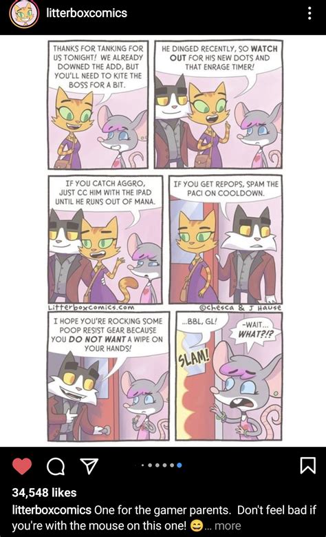 LitterBox Comics Gets it : rMomGamers