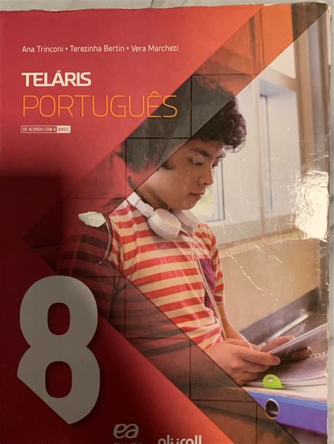 Telaris Portugues 8 Ano - Livro Telaris Português 8 Ano | Livro Editora ática Usado 80603176 | enjoei