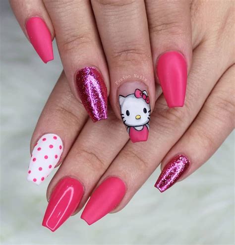 Hello Kitty Red Nails at Heather Richards blog