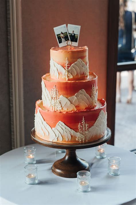 12 Captivating Nature Inspired Wedding Cakes | Crumb Cakery