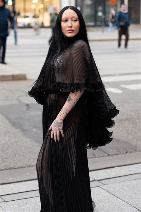 Noah Cyrus Takes the Sheer Dress to Paris, Adds a Sparkly Bikini—See