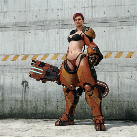 ArtStation - Mecha Girl Concept