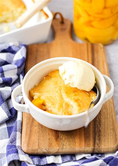 how to make a peach cobbler