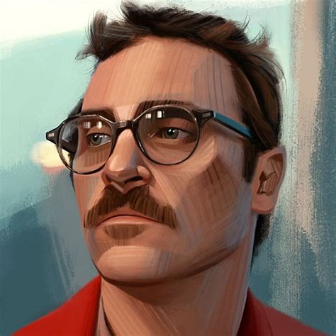 30 movie characters on Behance | Digital painting portrait, Digital ...