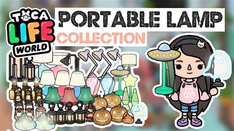 finding portable lamps  toca life world youtube