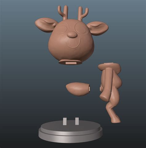 3D file Dandy's World: Rudie 🗺️ ・3D printer design to download・Cults