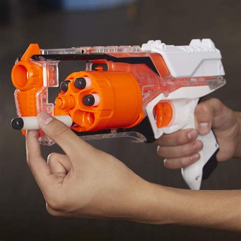 Бластер Nerf Elite Strongarm прозрачный, эко упаковка (E5753) | Нерф ...