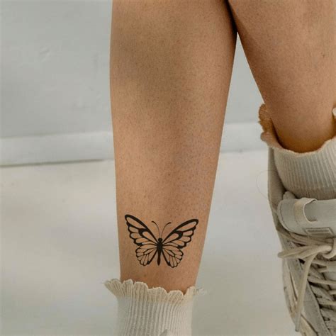 Detailed Butterfly Tattoo | Temporalis