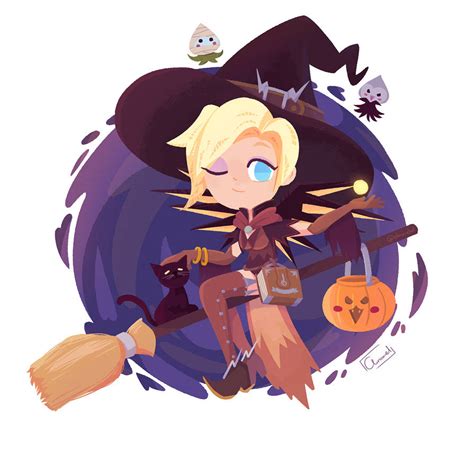 Witch Mercy by Chromel on DeviantArt