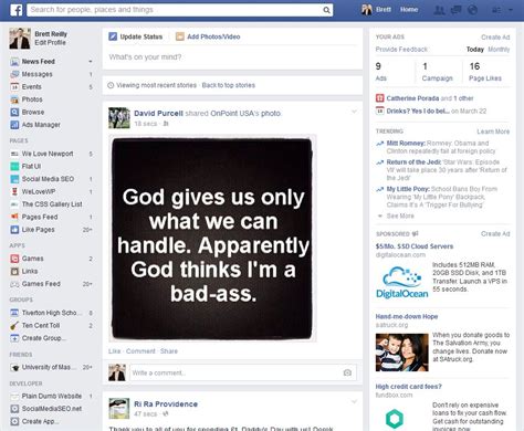 facebook  layout rolled  smseo