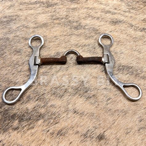 Brassy Bit Tack - 5" Classic Equine Short Shank Ported Curb Bit