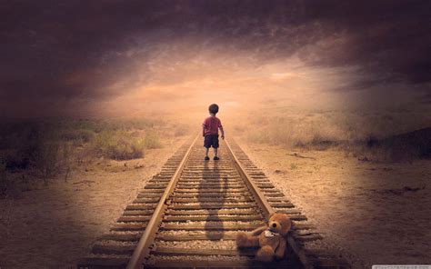 Download The Forgotten And Lost Child Wallpaper | Wallpapers.com